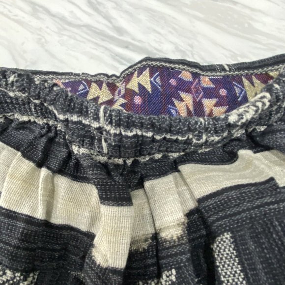 Harem Pants Thailand Motif Hippie Lagenlook Yoga Festival Boho Gypsy Hippy OS - Picture 9 of 12